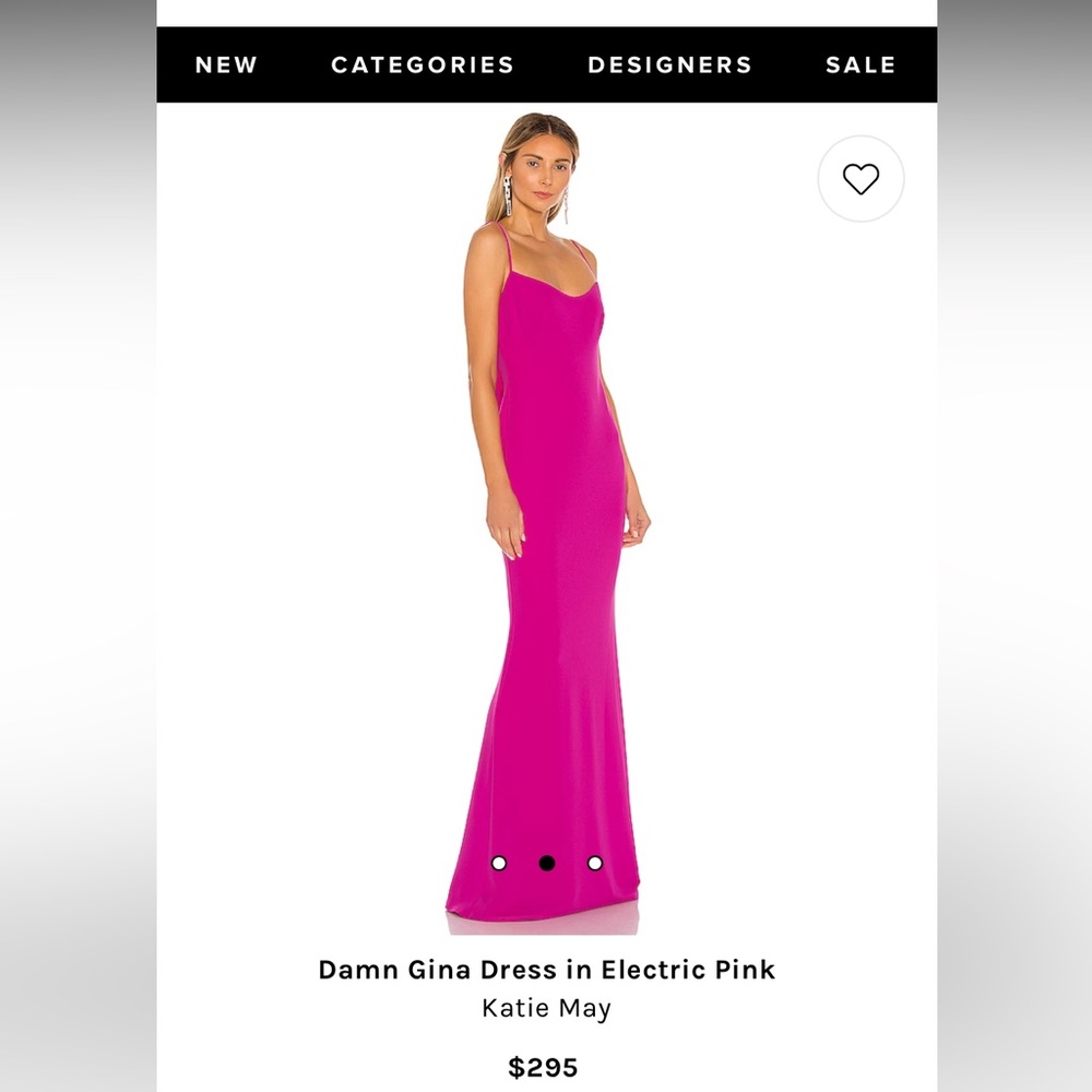 Katie May Damn Gina Dress (M) Pink